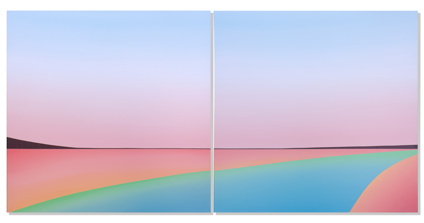 Haven of Solace diptych by Karen Cole