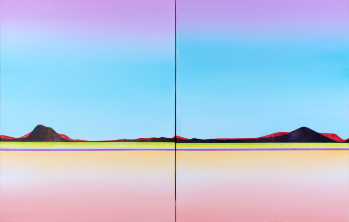 Karen Cole’s Desert Melody Diptych